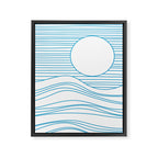 Abstract Landscape 17A Framed Canvas Print Gallery Image 6