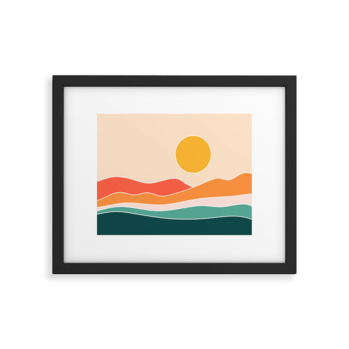 Abstract Landscape 23A Framed Art Print Gallery Image 1