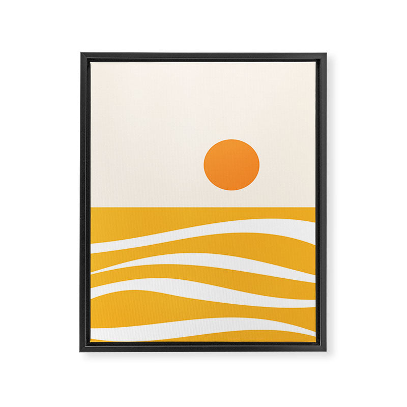 Abstract Landscape 25B Framed Canvas Print Gallery Image 6