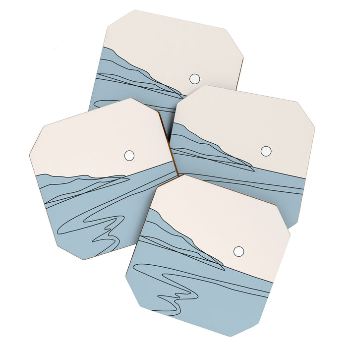 Abstract Landscape 28B Coaster Gallery Image 1