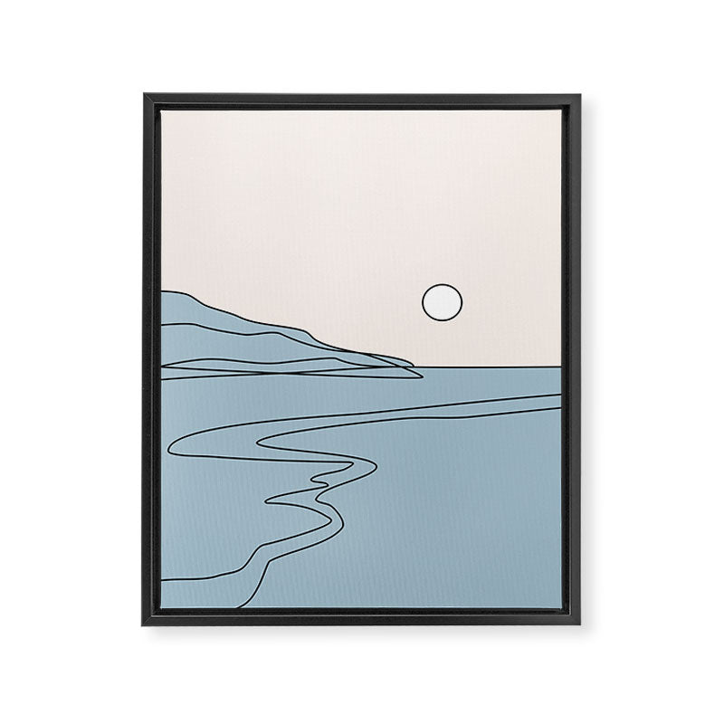 Abstract Landscape 28B Framed Canvas Print Gallery Image 6