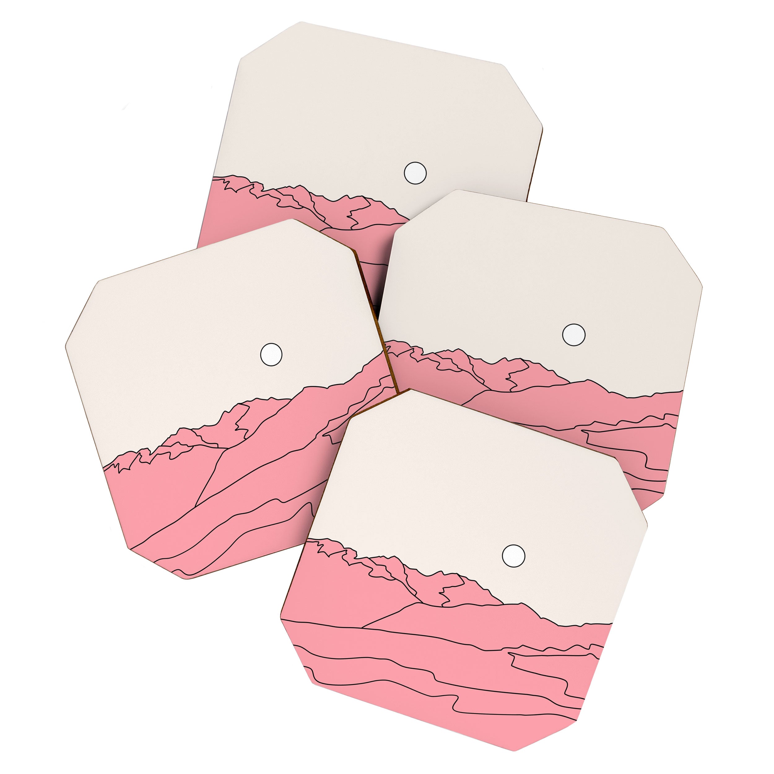 Abstract Landscape 28F Coaster Gallery Image 1