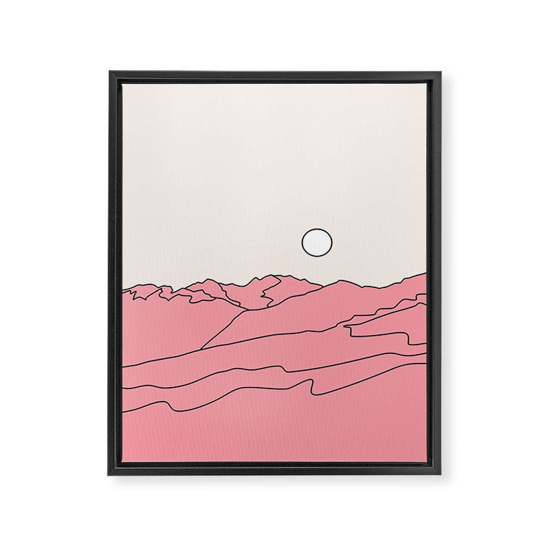 Abstract Landscape 28F Framed Canvas Print Gallery Image 6