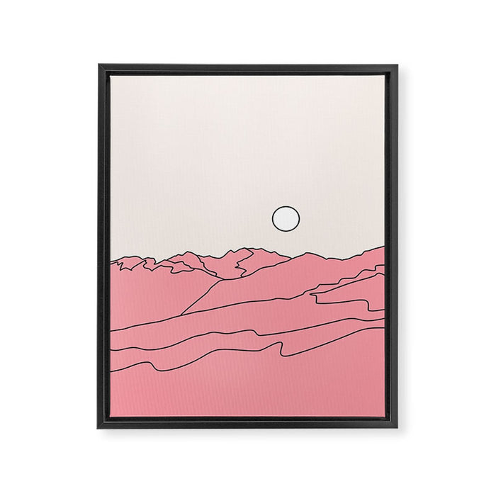 Abstract Landscape 28F Framed Canvas Print Gallery Image 1
