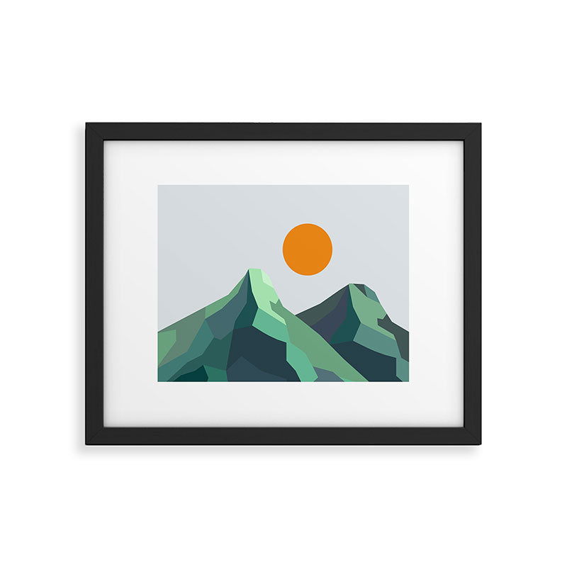 Abstract Landscape 30B Framed Art Print Gallery Image 5