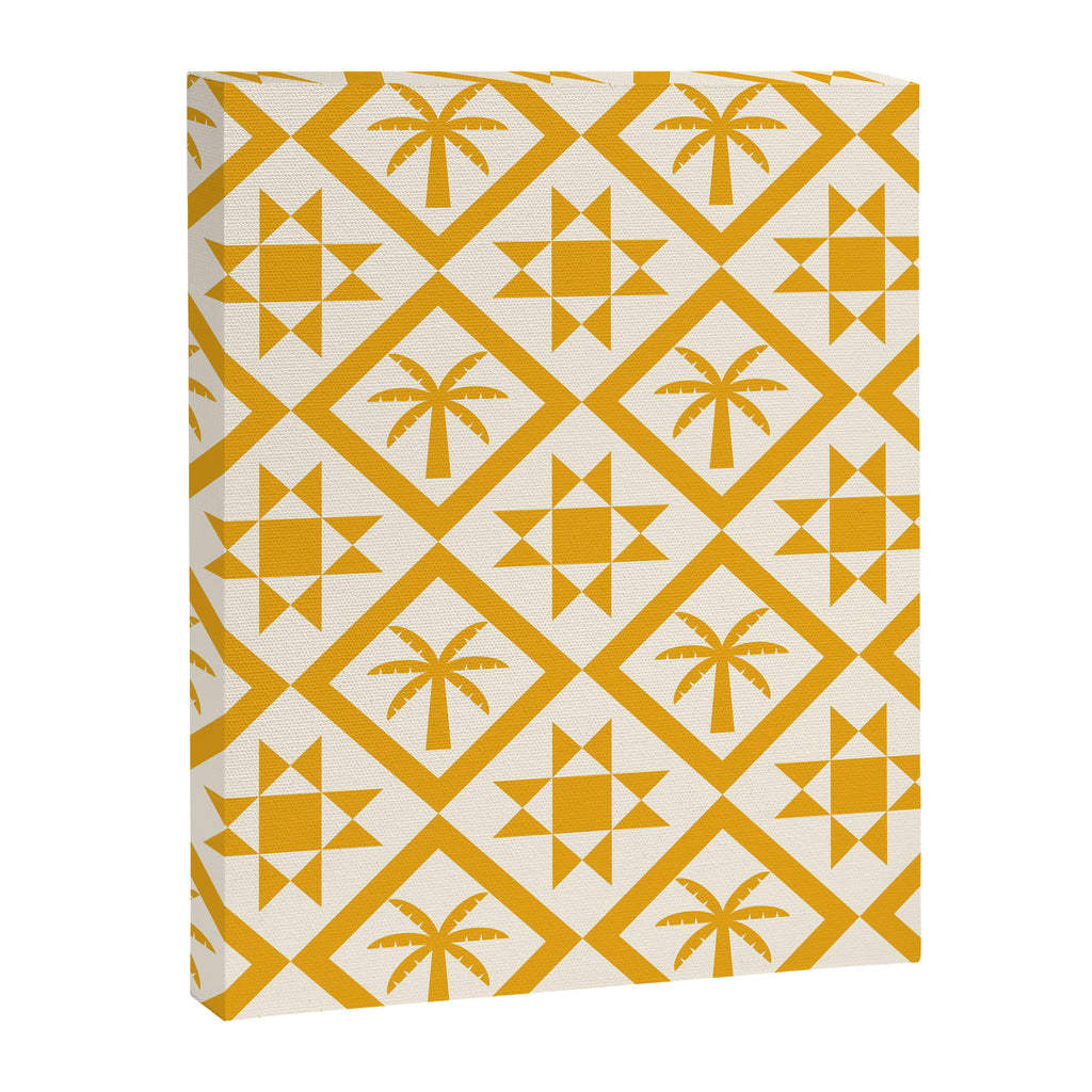 Bohemian Geometric Pattern 03A Canvas Print Gallery Image 8