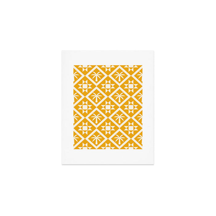 Bohemian Geometric Pattern 03B Art Print Gallery Image 1