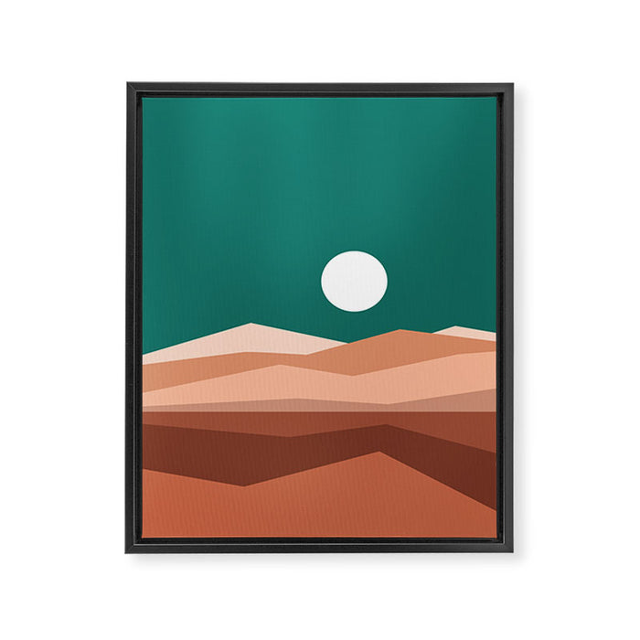 Canyon 01B Framed Canvas Print Gallery Image 1