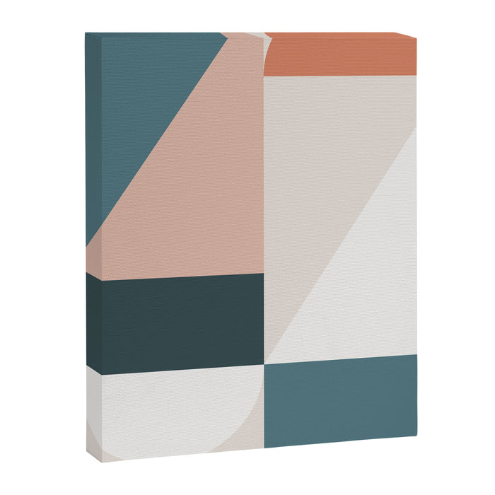 Cirque 01 Abstract Geometric Canvas Print Gallery Image 1