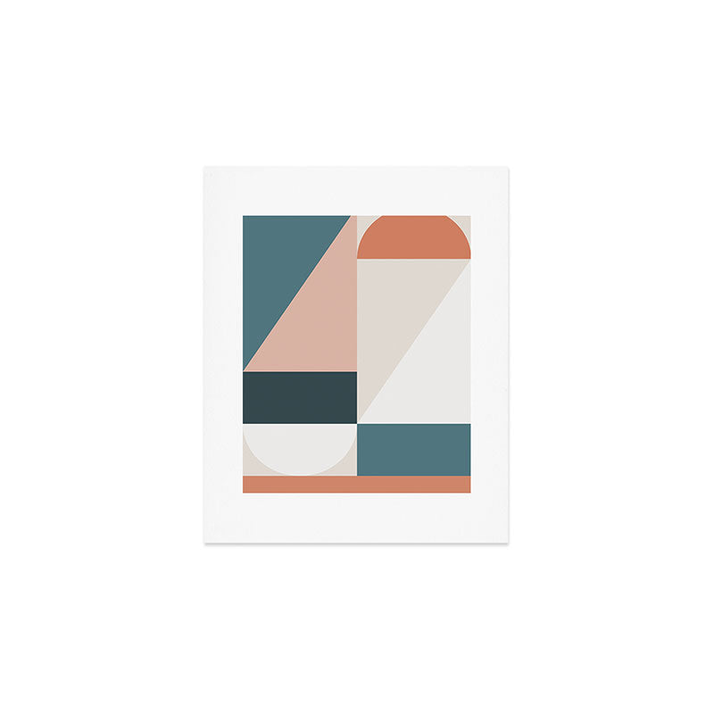 Cirque 01 Abstract Geometric Art Print Gallery Image 1