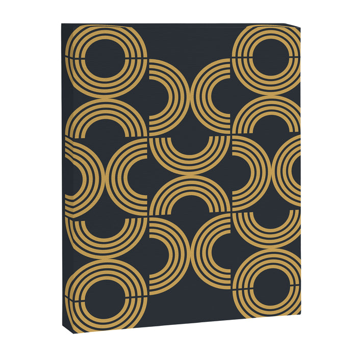Deco Geometric 01 Canvas Print Gallery Image 1