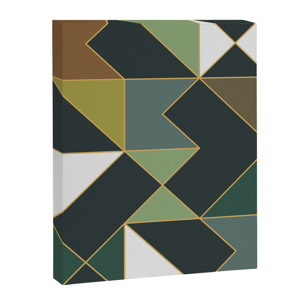 Deco Geometric 02 Canvas Print Gallery Image 6