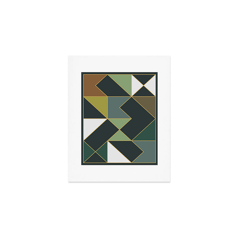Deco Geometric 02 Art Print Gallery Image 1