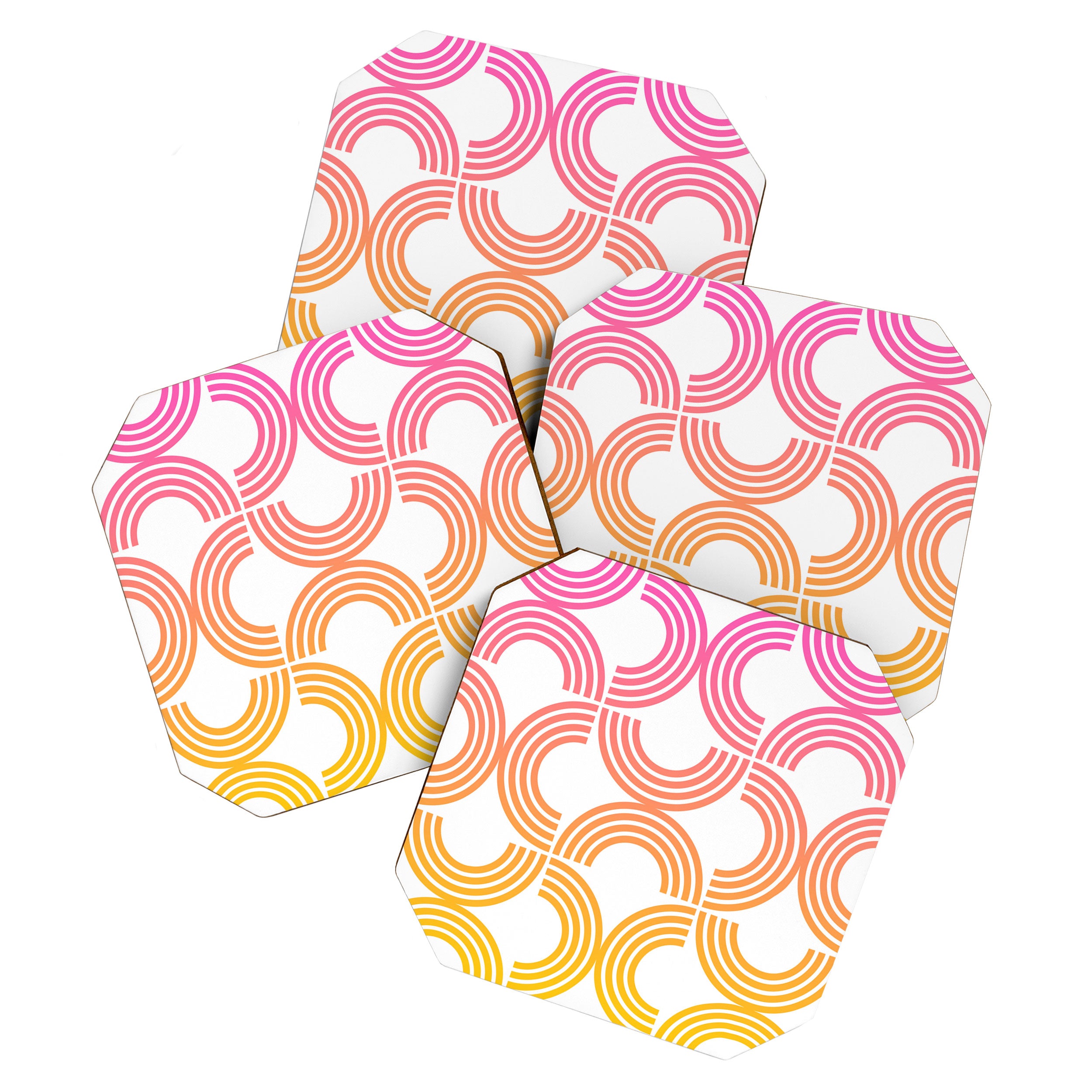 Deco Geometric 05B Coaster Gallery Image 1