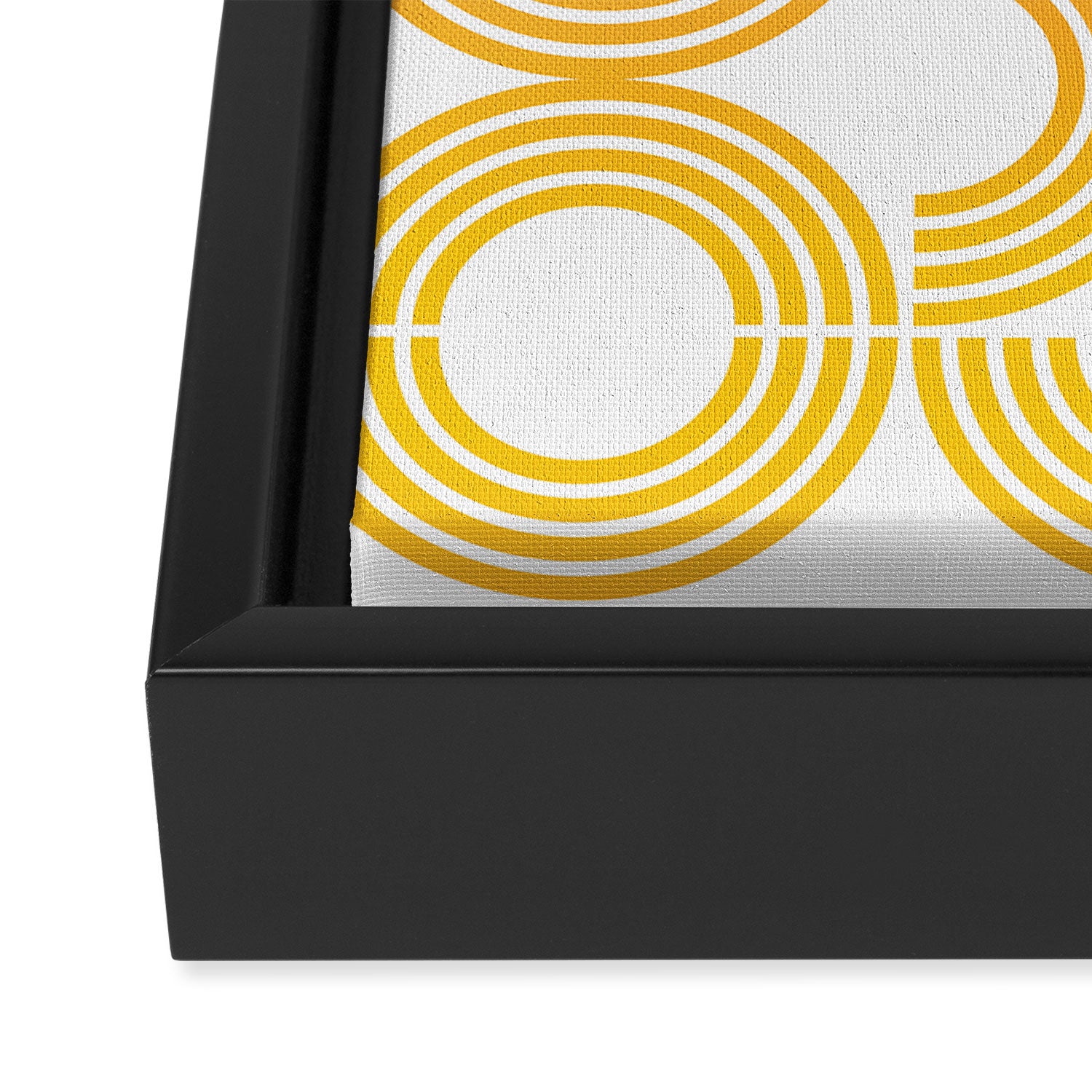 Deco Geometric 05B Framed Canvas Print Gallery Image 3