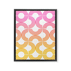 Deco Geometric 05B Framed Canvas Print Gallery Image 8