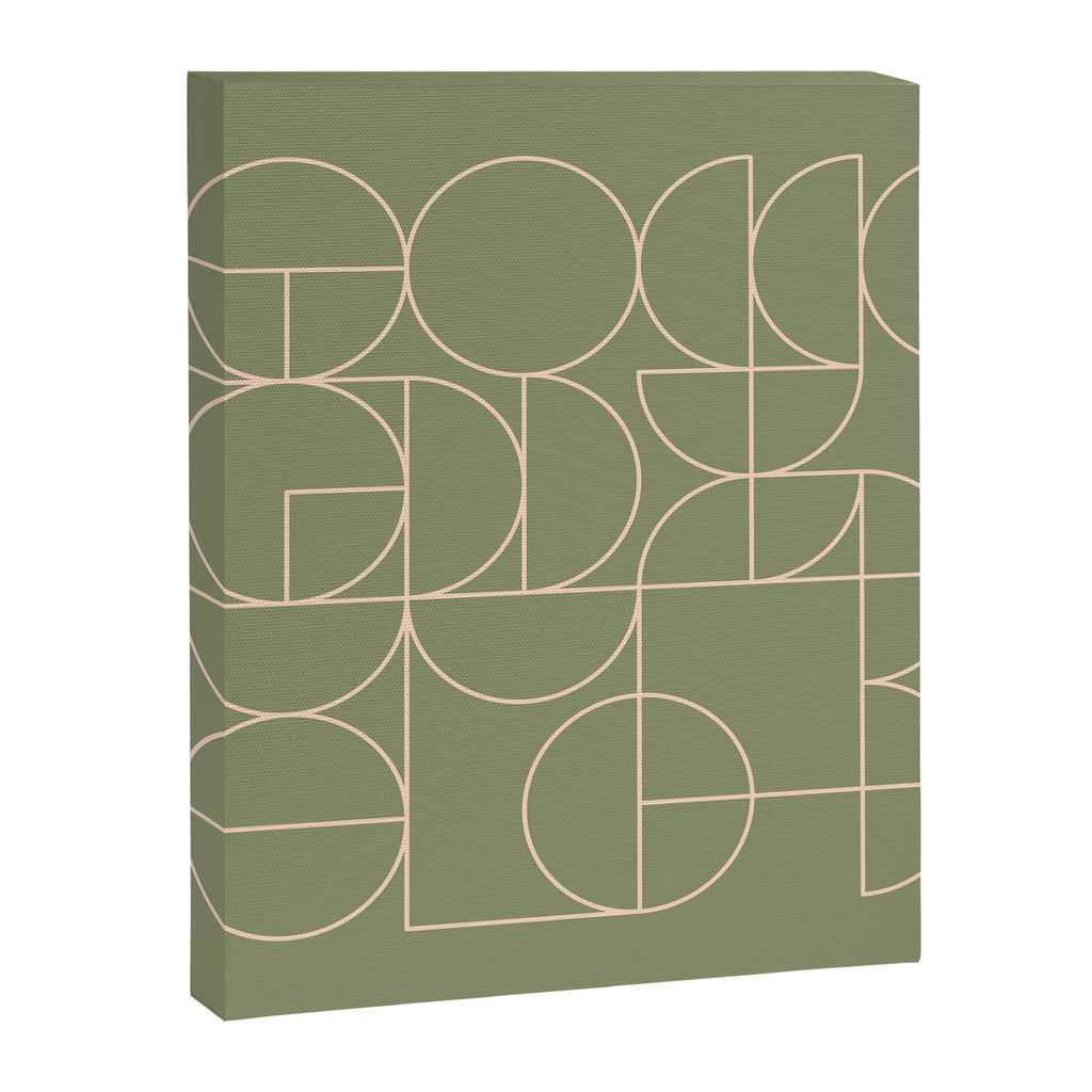 Deco Geometric 08D Canvas Print Gallery Image 8