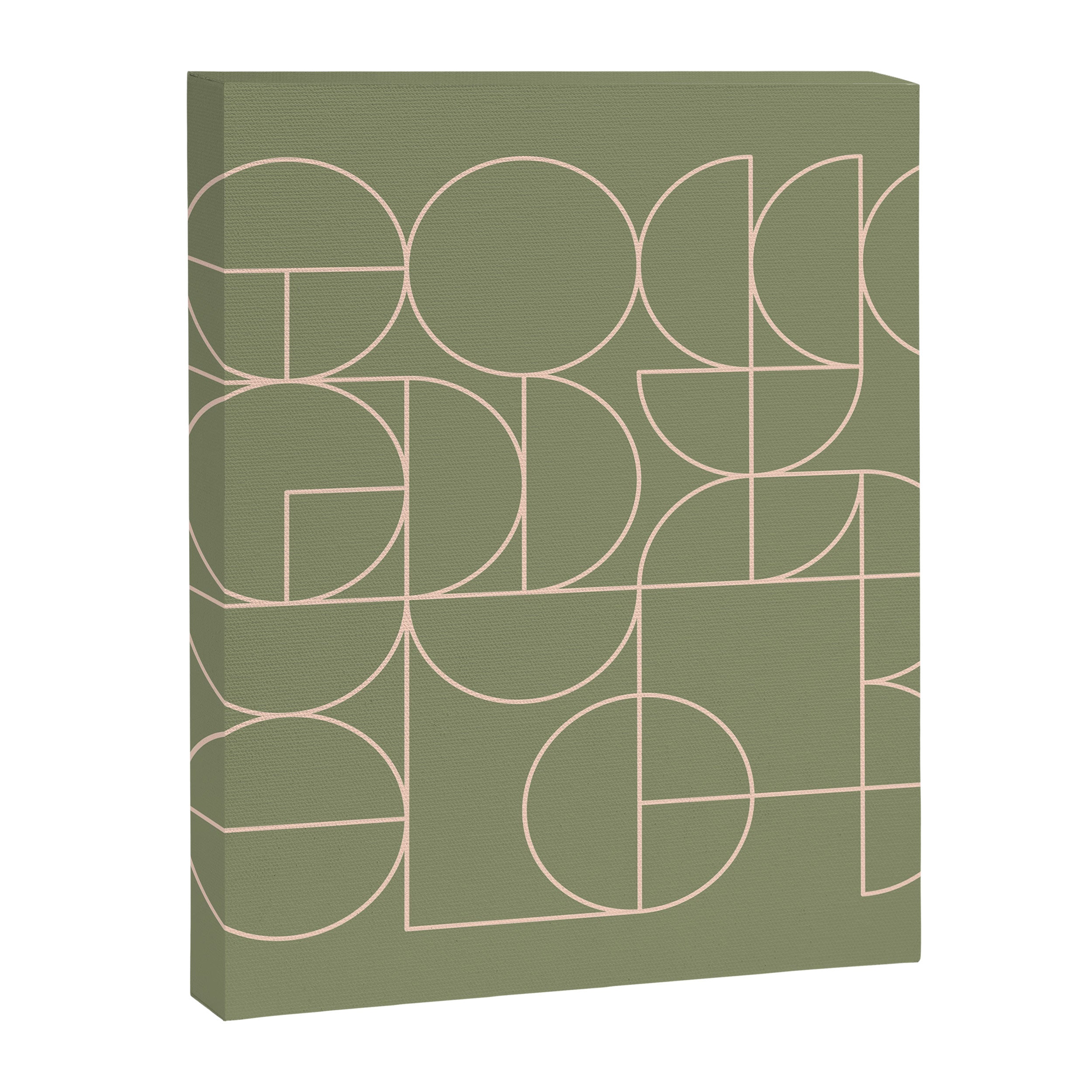 Deco Geometric 08D Canvas Print Gallery Image 8
