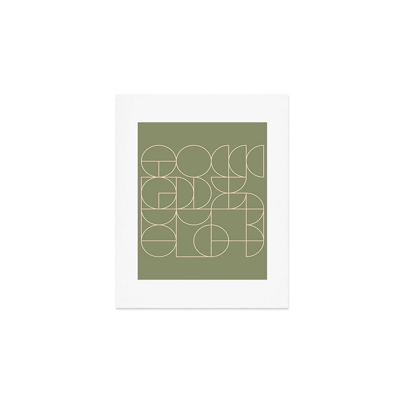 Deco Geometric 08D Art Print Gallery Image 1