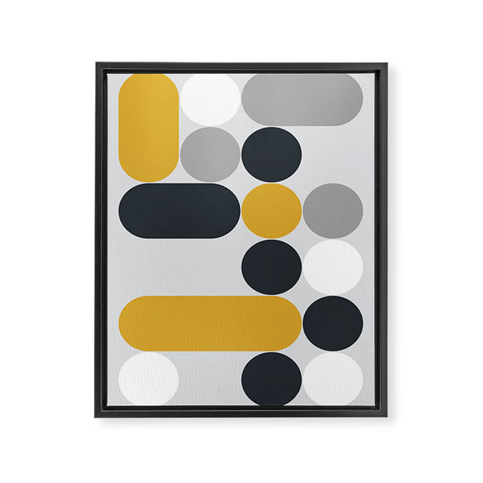 Domino 01 Framed Canvas Print Gallery Image 1