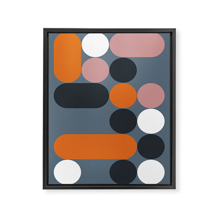 Domino 06 Framed Canvas Print Gallery Image 1