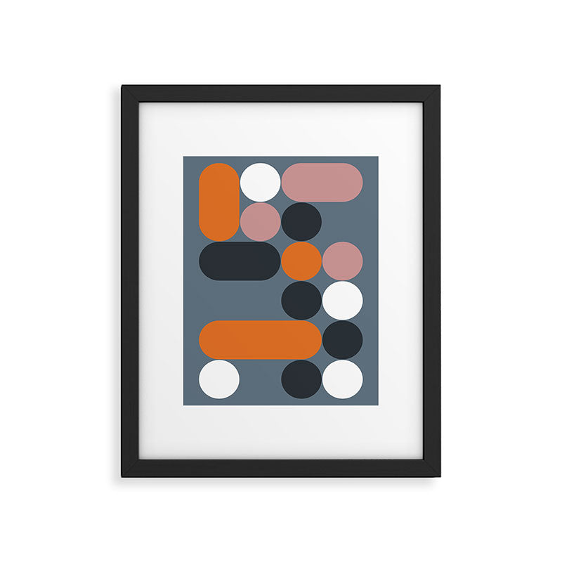 Domino 06 Framed Art Print Gallery Image 4