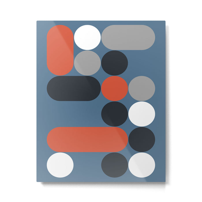 Domino 07 Metal Print Gallery Image 1