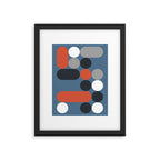 Domino 07 Framed Art Print Gallery Image 6
