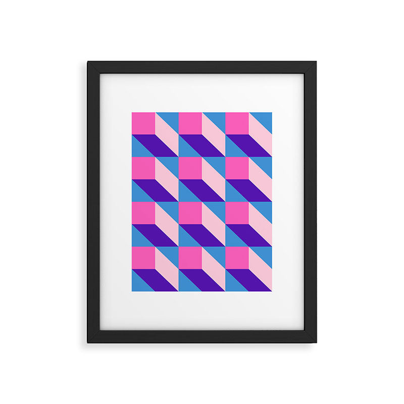 Geometric 01A Framed Art Print Gallery Image 6
