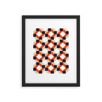 Geometric 02A Framed Art Print Gallery Image 6