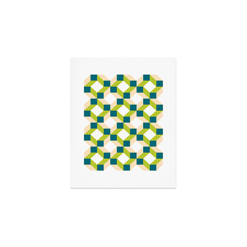 Geometric 02B Art Print Gallery Image 1