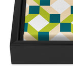 Geometric 02B Framed Canvas Print Gallery Image 3