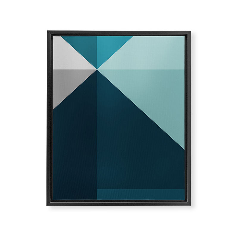 Geometric 1702 Framed Canvas Print Gallery Image 8