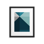 Geometric 1702 Framed Art Print Gallery Image 6