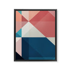 Geometric 1703 Framed Canvas Print Gallery Image 6