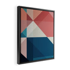 Geometric 1703 Framed Canvas Print Gallery Image 2