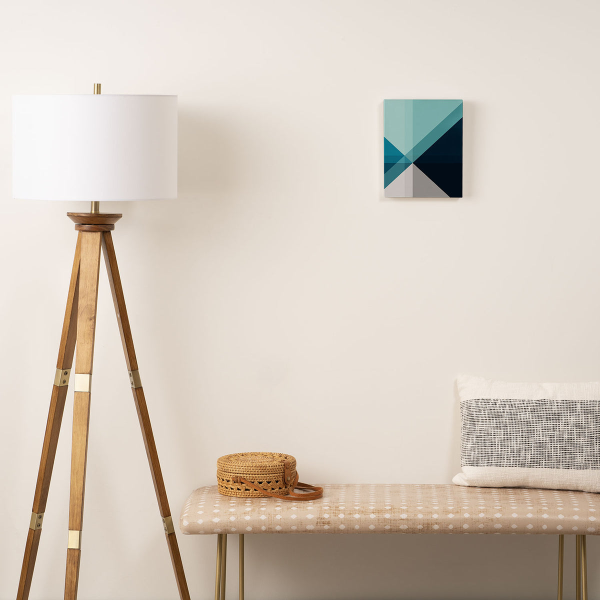 Geometric 1704 Canvas Print Gallery Image 2