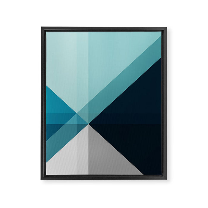 Geometric 1704 Framed Canvas Print Gallery Image 1