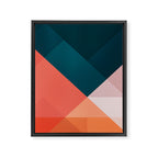 Geometric 1708 Framed Canvas Print Gallery Image 8
