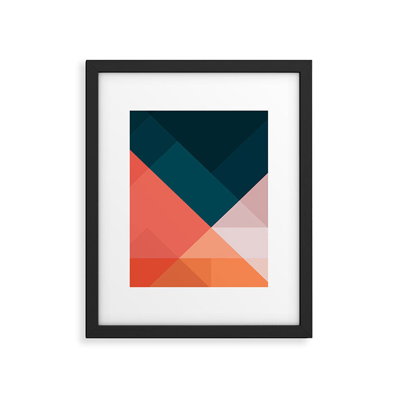 Geometric 1708 Framed Art Print Gallery Image 4