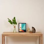 Geometric 1709 Framed Canvas Print Gallery Image 4
