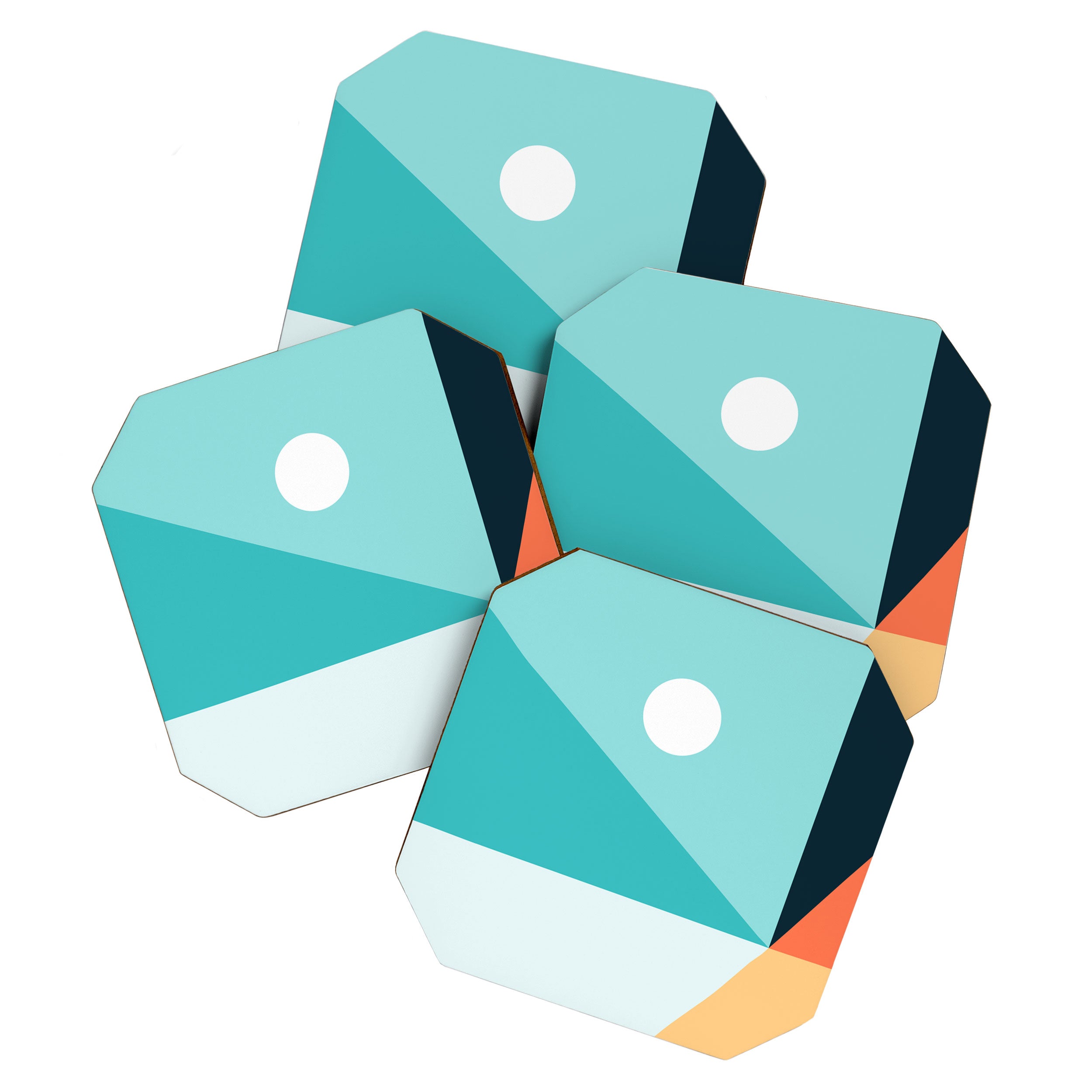 Geometric 1710 Coaster Gallery Image 1