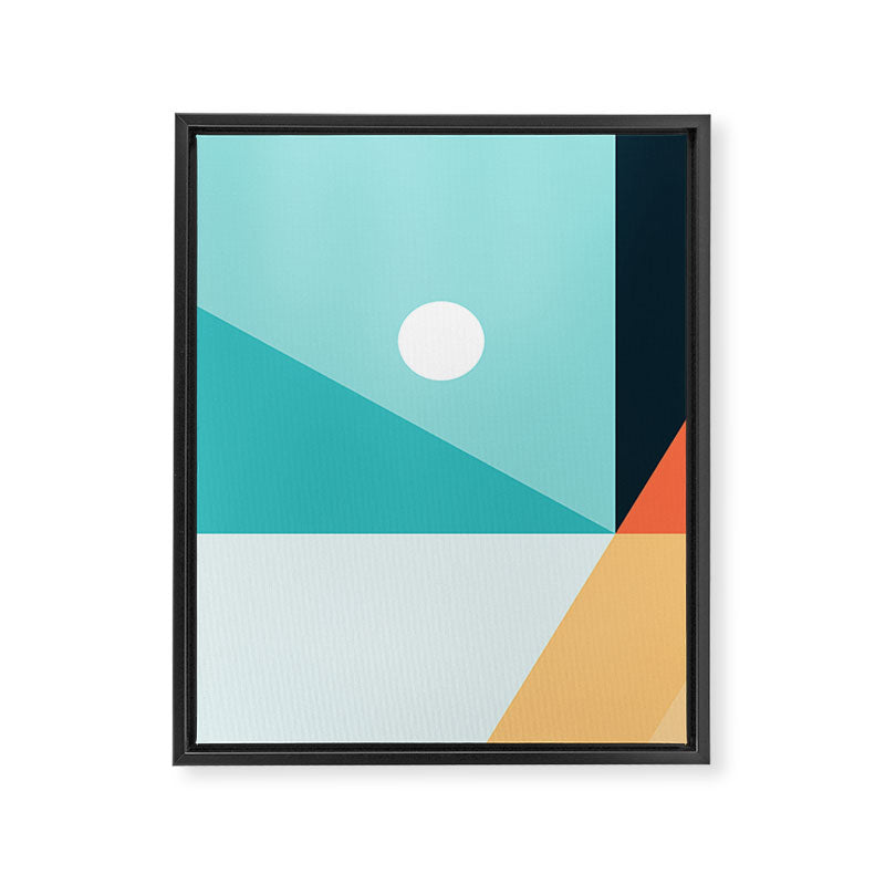 Geometric 1710 Framed Canvas Print Gallery Image 6