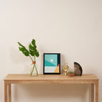 Geometric 1710 Framed Canvas Print Gallery Image 4