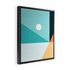 Geometric 1710 Framed Canvas Print Gallery Image 2