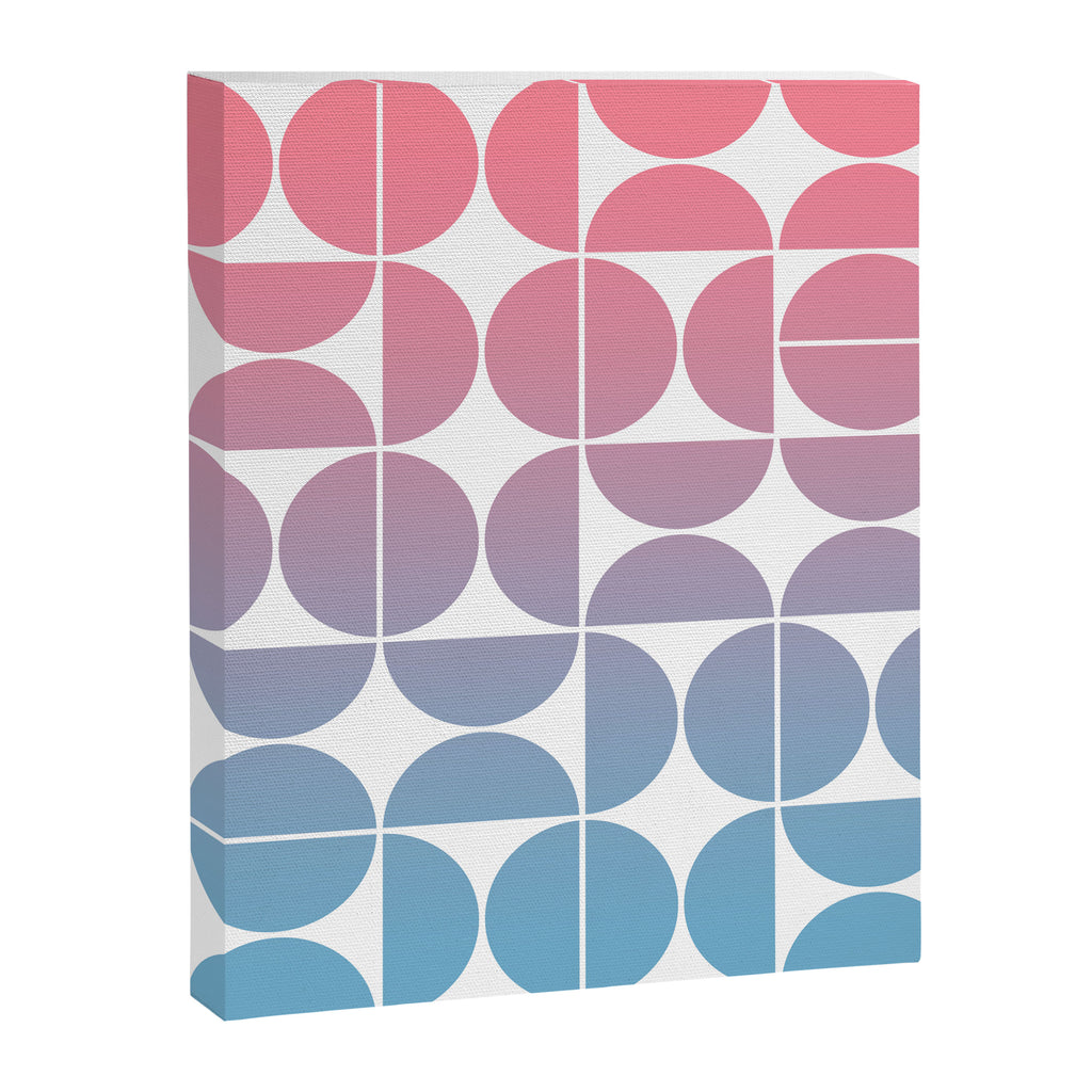 Geometric Gradient 01 Canvas Print Gallery Image 8