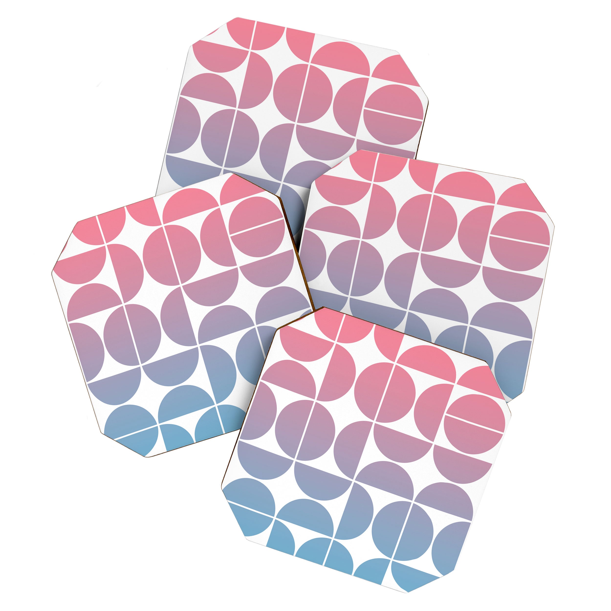 Geometric Gradient 01 Coaster Gallery Image 1