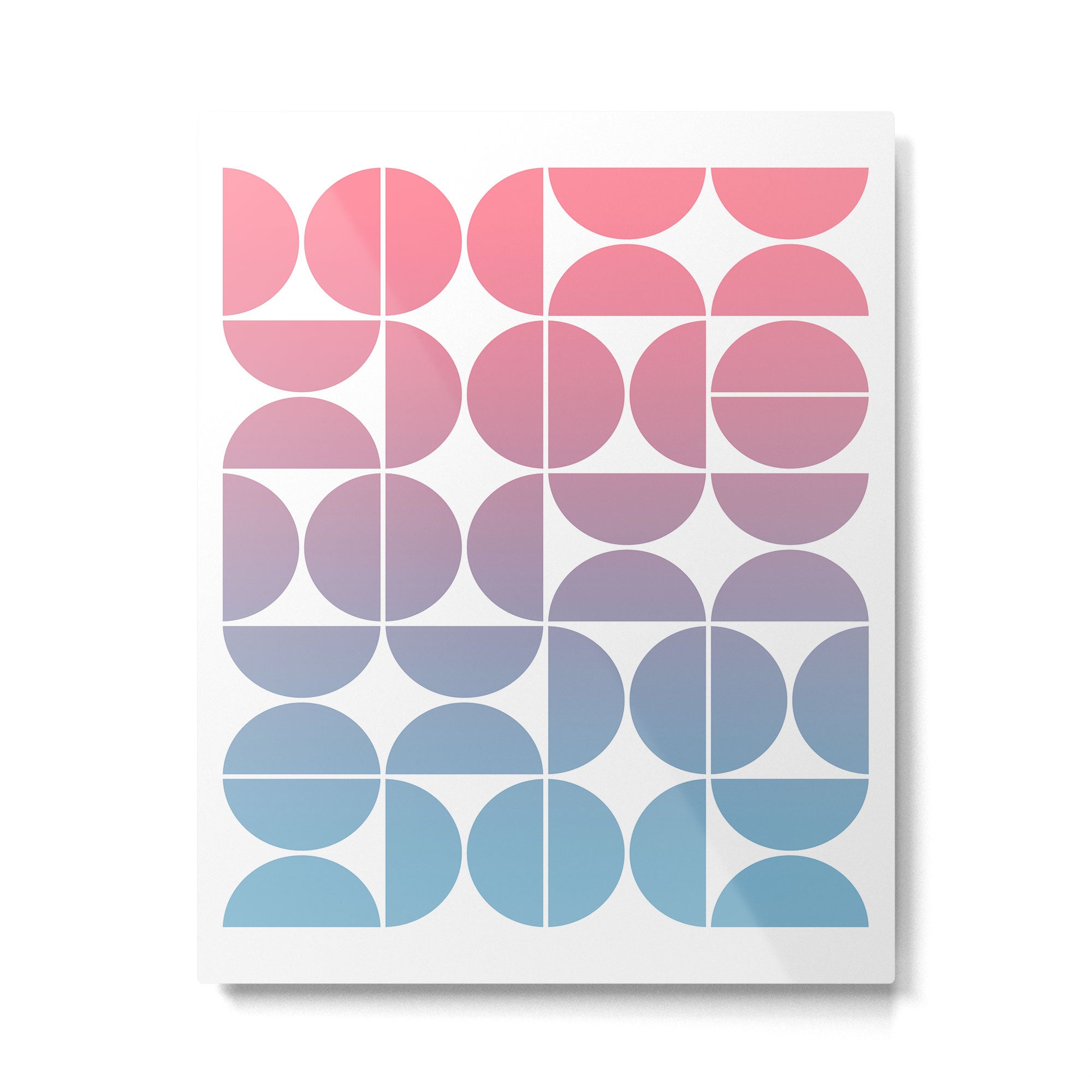 Geometric Gradient 01 Metal Print Gallery Image 6