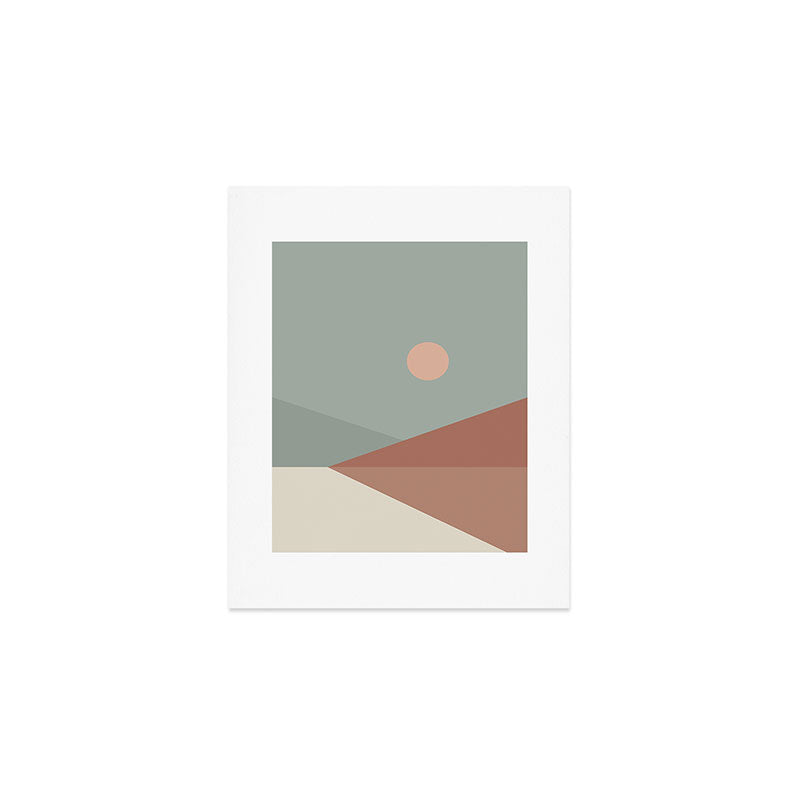 Geometric Landscape 04 Art Print Gallery Image 1