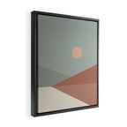 Geometric Landscape 04 Framed Canvas Print Gallery Image 2